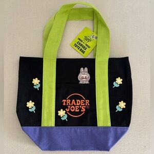 Trader Joe's Halloween Limited Edition Custom Mini Tote Bag Labubu Tote Bag